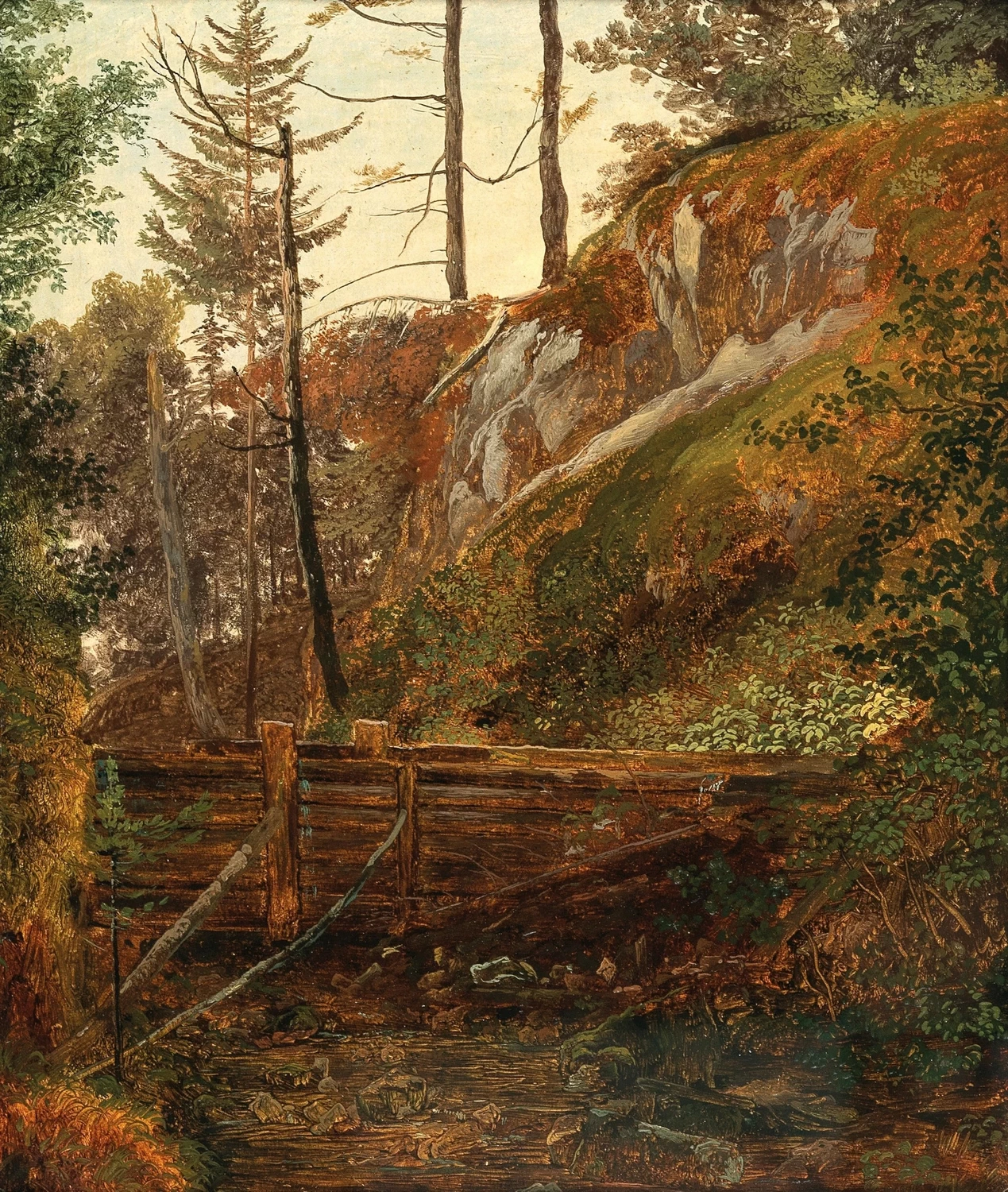 La diga vicino a Miesenbach